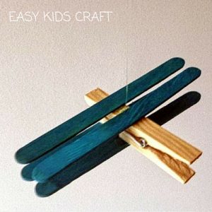 Clothespin Airplane