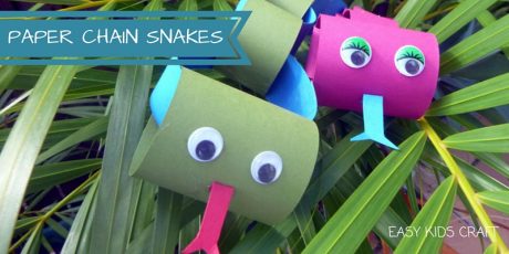 Paper Chain Snakes
