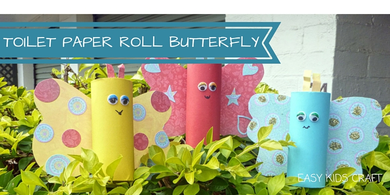 How to Make a Toilet Roll Butterfly