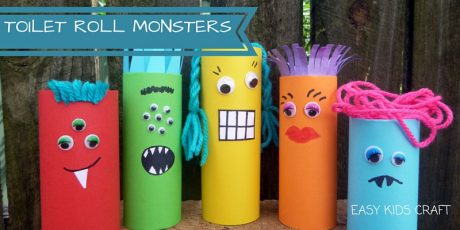 Toilet Roll Monsters