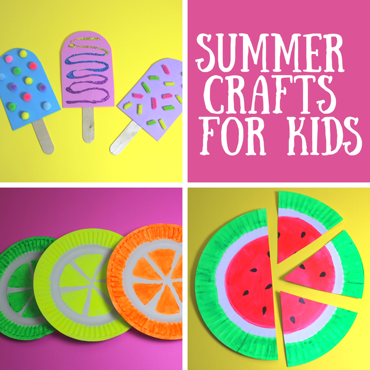 Easy Summer Crafts to Keep Your Kids Busy