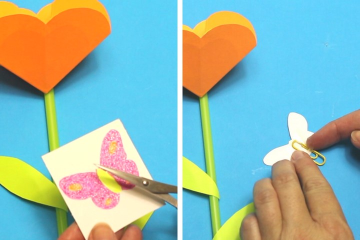 Step 6 - make butterfly clip