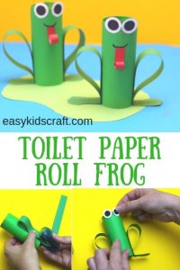 How to Make a Toilet Paper Roll Frog