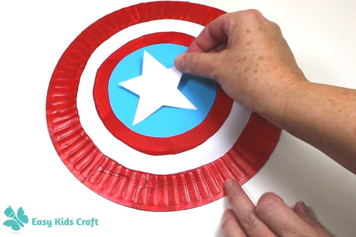Step 3 - Adding the Captain America Star