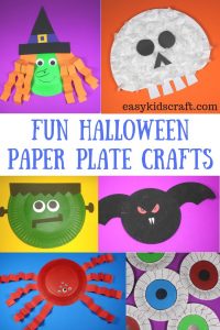 Fun Halloween Paper Plate Crafts