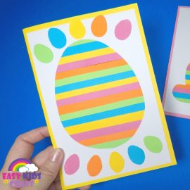 Easy Easter Egg Card Craft for Kids