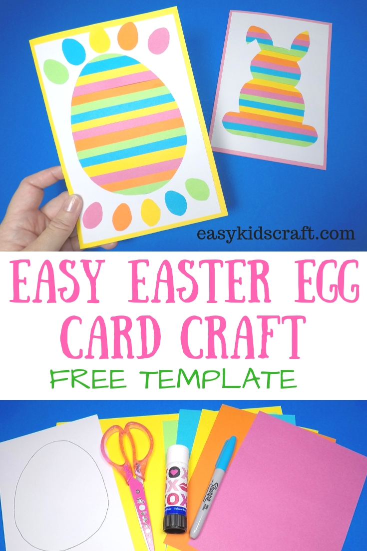 Easy Easter Egg Card Craft